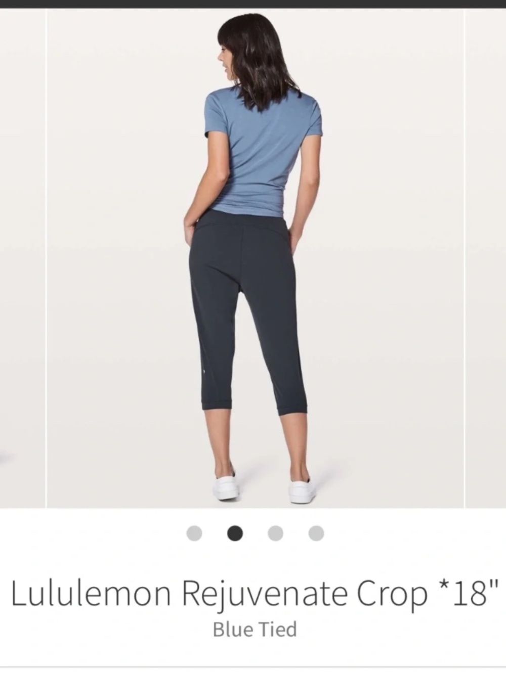 Lululemon Rejuvena Cropped Leggings Women’s size 6 in Gray